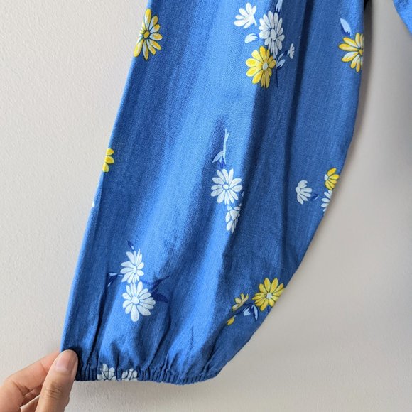 Old Navy Floral Wrap Dress Cottagecore, size XL - Picture 7 of 9